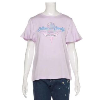 メゾピアノジュニア(mezzo piano junior)のメゾピアノ新品タグ付きフレア袖アイスクリームTシャツ150(Tシャツ/カットソー)