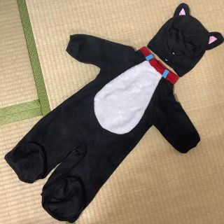 仮装 ハロウィン 猫  子供服 コスプレ 70(カバーオール)