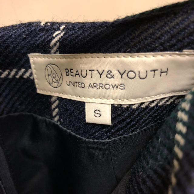 BEAUTY&YOUTH UNITED ARROWS(ビューティアンドユースユナイテッドアローズ)のビューティーアンドユース  チェックスカート レディースのスカート(ひざ丈スカート)の商品写真