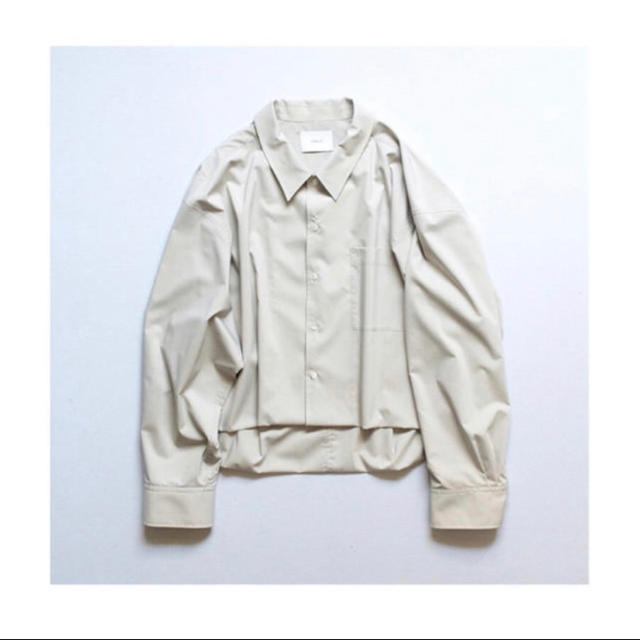 stein19AW SHORT LENGTH CARDIGAN SHIRT