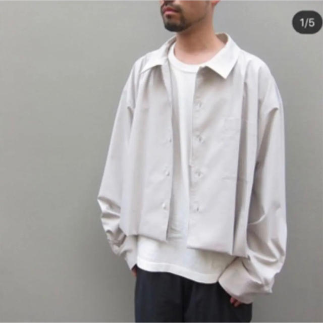 stein19AW SHORT LENGTH CARDIGAN SHIRT 1