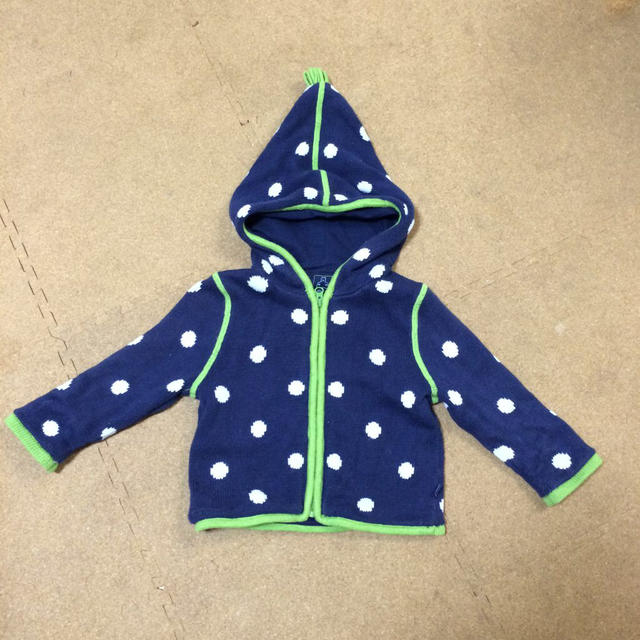 babyGAP(ベビーギャップ)のGAP 80 ニットパーカー キッズ/ベビー/マタニティのベビー服(~85cm)(ジャケット/コート)の商品写真