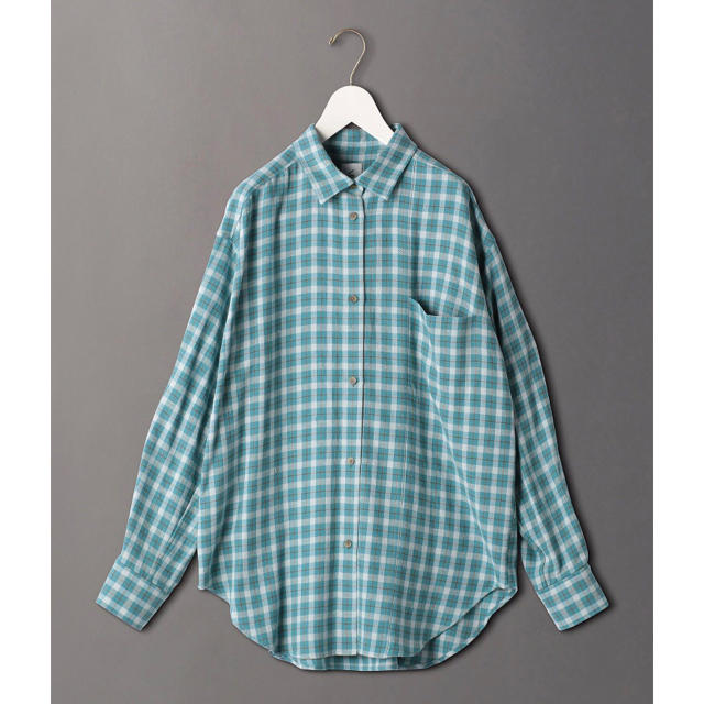 roku 6 2019aw CHECK SHIRT シャツ