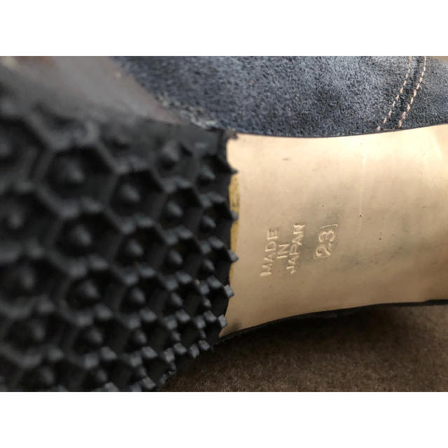 DURAS(デュラス)のデュラス ニーハイブーツ スウェード調 23cm グレー レディースの靴/シューズ(ブーツ)の商品写真