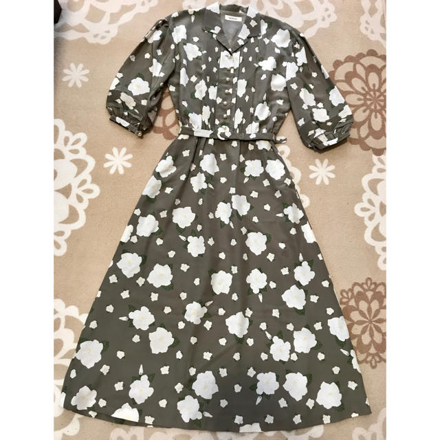 INGEBORG - karenさま専用❣️インゲボルグ くちなし柄ワンピース美品