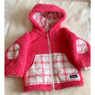 パタゴニア(patagonia)のpatagonia kids♡ ボア リバーシブル アウター 80cm(ジャケット/コート)