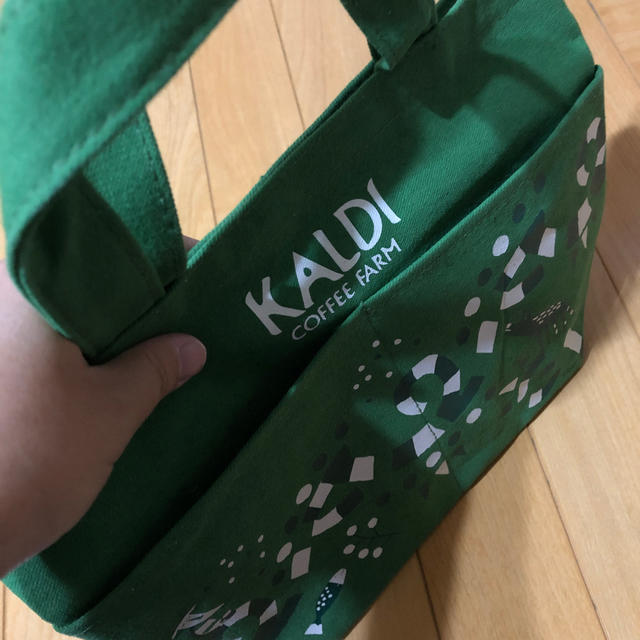 KALDI(カルディ)のカルディ トートバック 緑 レディースのバッグ(トートバッグ)の商品写真