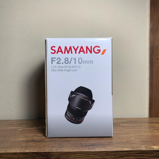 SONY(ソニー)のSAMYANG 10mm F2.8 ED AS NCS CS  Eマウント スマホ/家電/カメラのカメラ(レンズ(単焦点))の商品写真