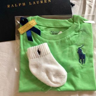 ラルフローレン(Ralph Lauren)のセール！！ラルフ☆Tシャツ 出産祝いにも90センチギフト(Tシャツ/カットソー)