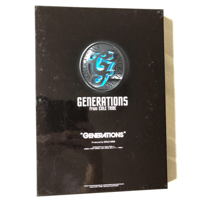 GENERATIONS(ジェネレーションズ)のGENERATIONS アルバム 「GENERATIONS」 エンタメ/ホビーのDVD/ブルーレイ(ミュージック)の商品写真