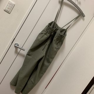 ダブルクローゼット(w closet)の春様専用 サロペット カーキ(サロペット/オーバーオール)