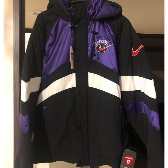 送料込 S Supreme Hooded Sport Jacket パープル