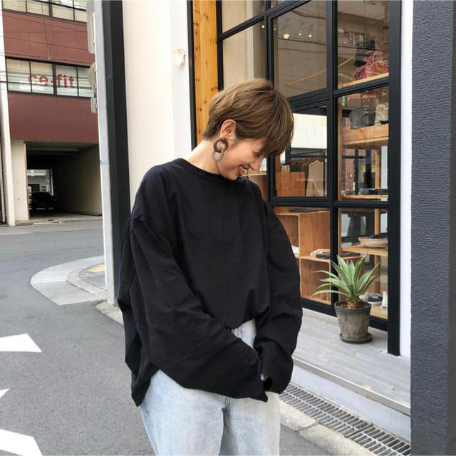 カットソー(長袖/七分)todayful boyfriend long tee