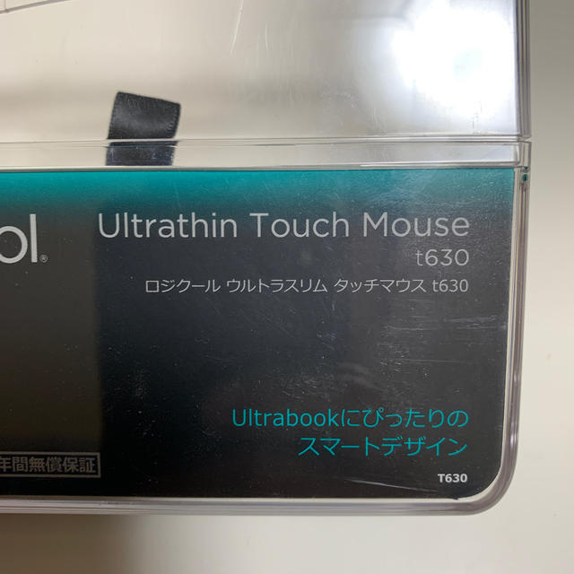 Logicool Ultrathin Touch Mouse t630 美品 スマホ/家電/カメラのPC/タブレット(PC周辺機器)の商品写真