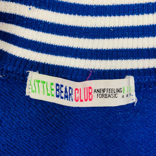 LITTLE BEAR CLUB(リトルベアークラブ)のLITTLE BEAR CLUB ジップアップジャンパー 110cm キッズ/ベビー/マタニティのキッズ服男の子用(90cm~)(ジャケット/上着)の商品写真