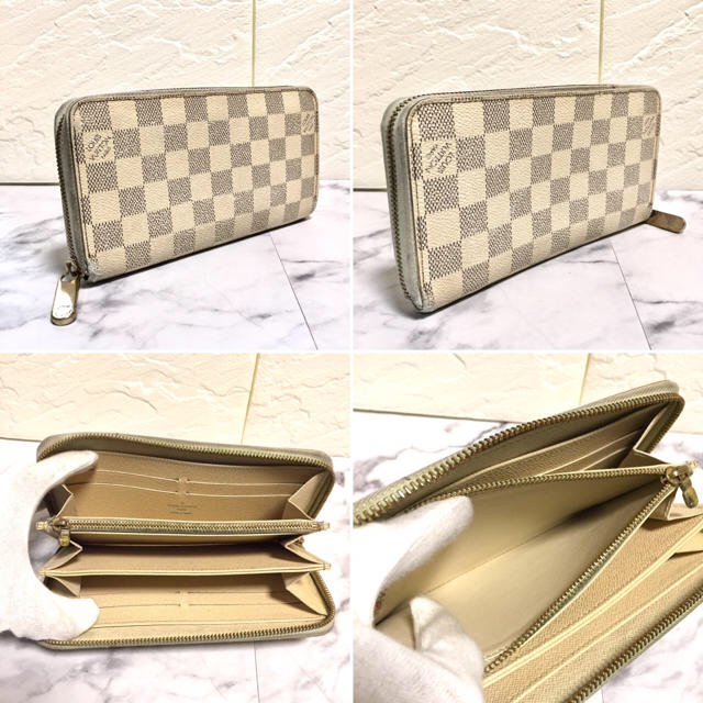 10cm横破格‼️超お買い得‼️ LOUIS VUITTON  ダミエアズール ジッピー