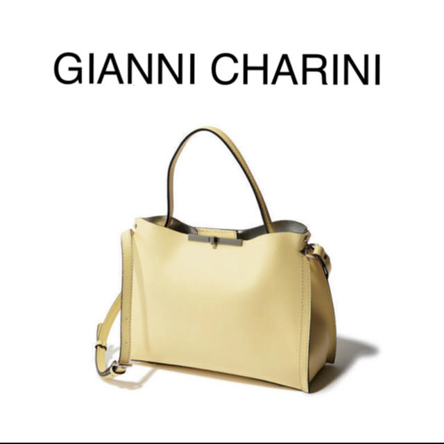 GIANNI CHIARINIジャンニキャリーニ ハンドバッグ ターンロック ...