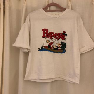 リリーブラウン(Lily Brown)のリリーブラウン  POPEYEコラボTシャツ(Tシャツ(半袖/袖なし))