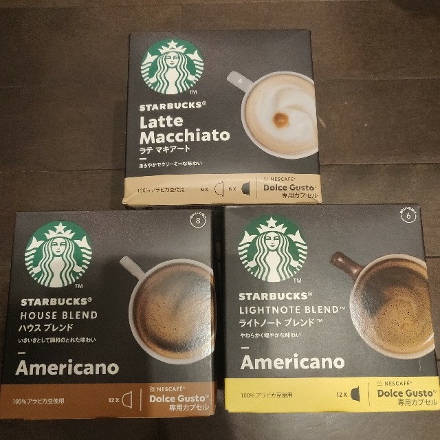 Starbucks Coffee(スターバックスコーヒー)の【ネスレ】【ドルチェグスト】スターバックス36杯分☕ 食品/飲料/酒の飲料(コーヒー)の商品写真