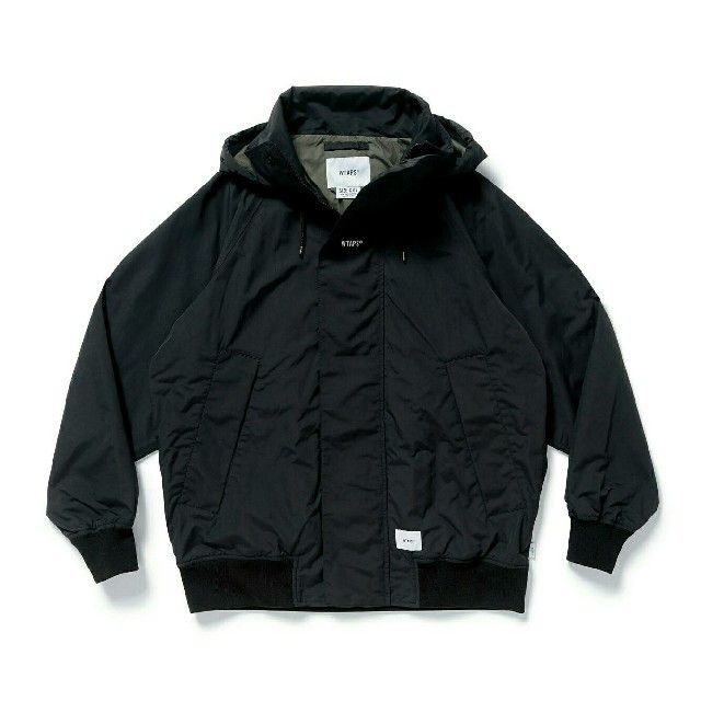 本物 WTAPS 18AW INCOM ブラックXL インコムジャケット 正規品