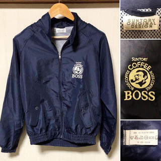 ◆非売品◆BOSS premium パディングジャケット ボスジャン ネイビーL