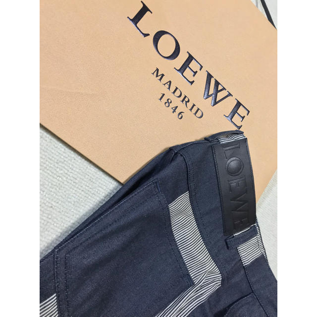 LOEWE ロエベ フィッシャーマンデニムパンツ