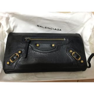 バレンシアガ(Balenciaga)のバレンシアガ 長財布★ブラック★(財布)