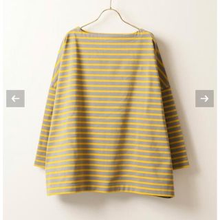 イエナ(IENA)のぷんぷくりん様専用 IENA 別注 BIG MARINE BOATNECK PO(カットソー(長袖/七分))