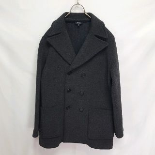 【美品】A.P.C アーペーセー　エルボーパッチPコート　ネイビー　XS