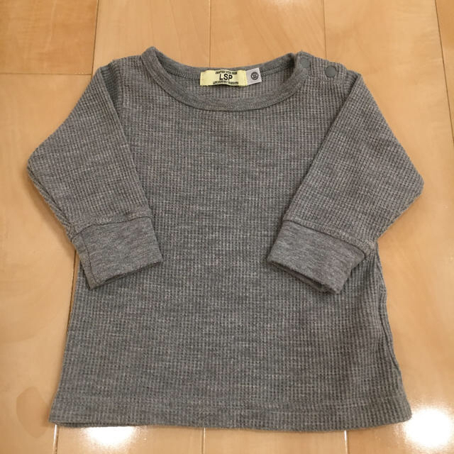 MARKEY'S(マーキーズ)のMARKEY'S LSP  ワッフル生地ロンT 2枚セット キッズ/ベビー/マタニティのベビー服(~85cm)(シャツ/カットソー)の商品写真