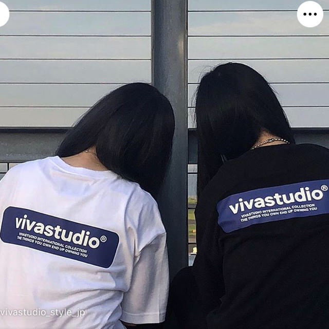 STYLENANDA(スタイルナンダ)の格安 vivastudio Tシャツ ホワイト Mサイズ メンズのトップス(Tシャツ/カットソー(半袖/袖なし))の商品写真