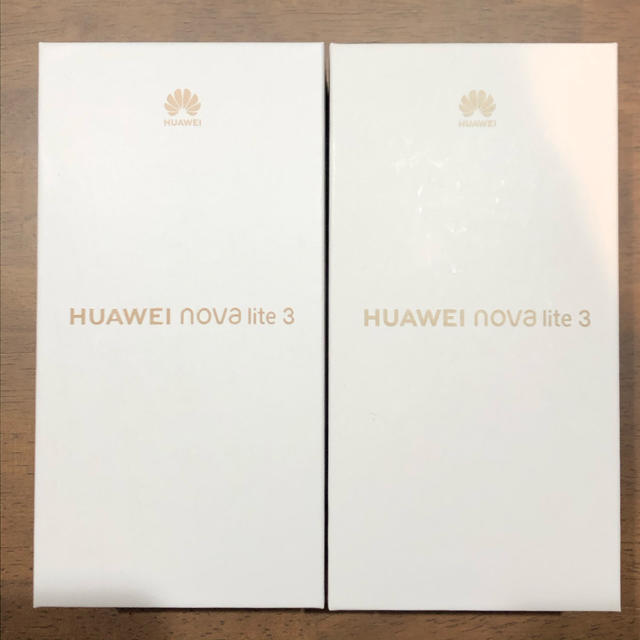 HUAWEI  nova lite 3 ブラック2台