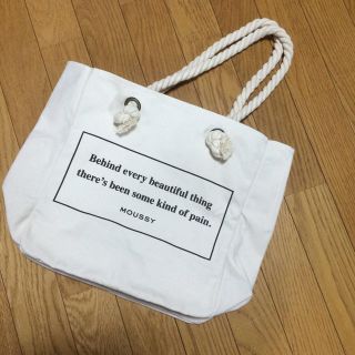 マウジー(moussy)のMOUSSY ムック本バッグ(トートバッグ)