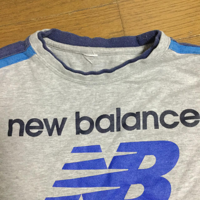 New Balance(ニューバランス)のnew balance 長袖 シャツ 150 キッズ/ベビー/マタニティのキッズ服男の子用(90cm~)(Tシャツ/カットソー)の商品写真
