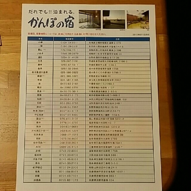 かんぽの宿　招待券 チケットの施設利用券(その他)の商品写真