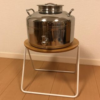 【期間限定値下げ】スノーピーク風　イタリア製　ステンレスウォータージャグ　10L