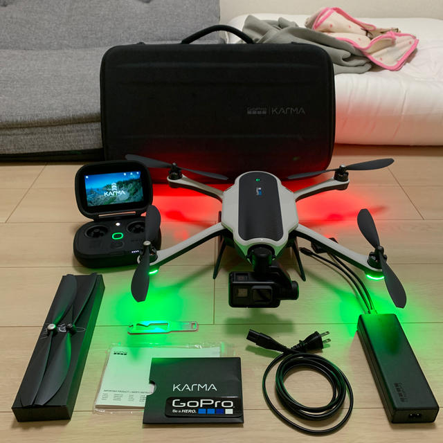 GoPro(ゴープロ)のGopro Karma ／ドローン／美品 エンタメ/ホビーのテーブルゲーム/ホビー(航空機)の商品写真