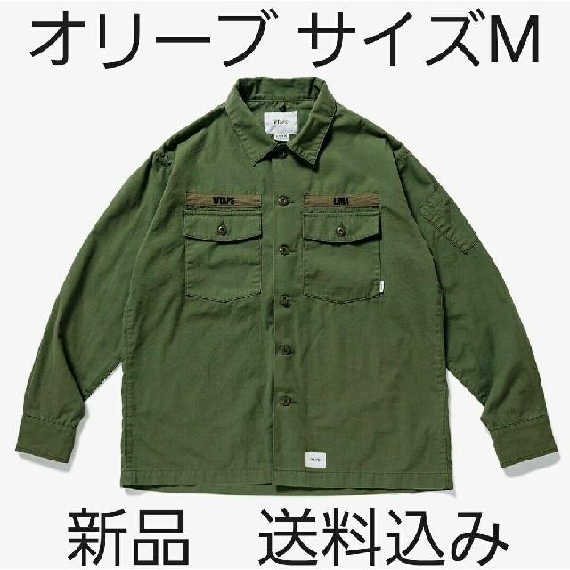 本物 WTAPS 19AW BUDS LS オリーブM 新品未使用