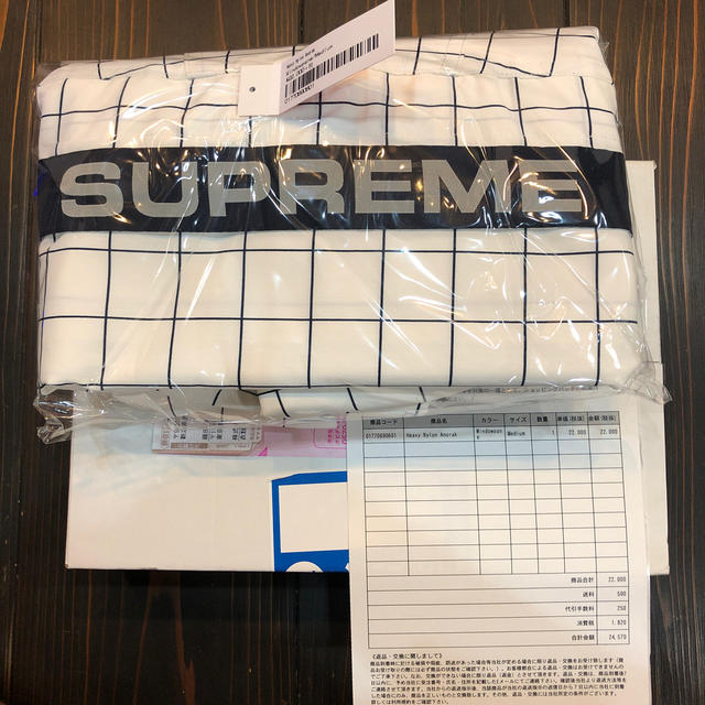 国内正規supreme 19AW Heavy Nylon Anorak Mサイズ