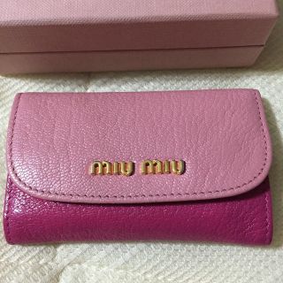 ミュウミュウ(miumiu)のミュウミュウ キーケース(キーケース)