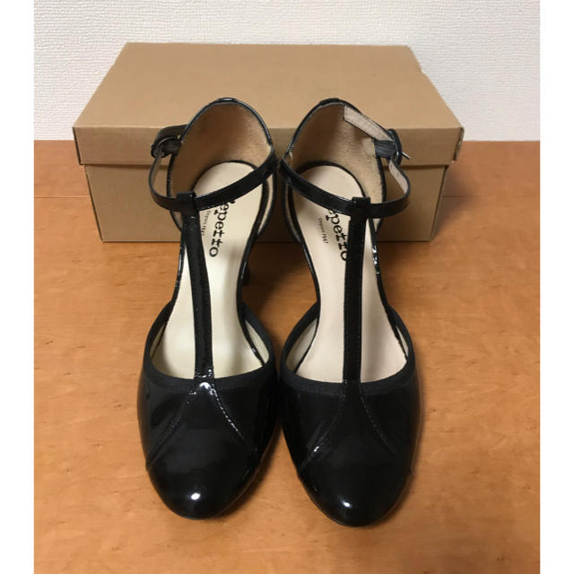 repetto Tストラップ ヒールシューズレディース