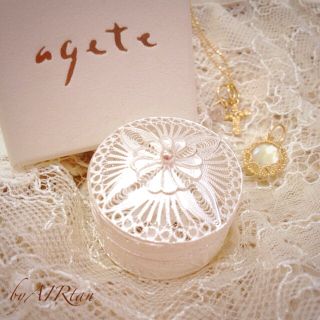 アガット(agete)のシルバー♡ジュエリーケース agete(その他)