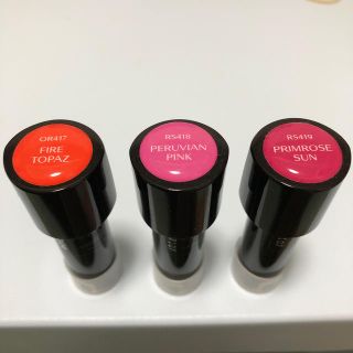 シセイドウ(SHISEIDO (資生堂))の資生堂リップ ルージュルージュ テスター 3色まとめて(口紅)