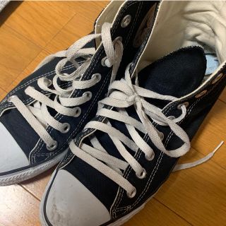 コンバース(CONVERSE)のコンバース ブラック 25.5センチ(スニーカー)