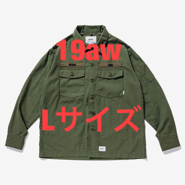 19aw wtaps BUDS LS / SHIRT. COTTON.