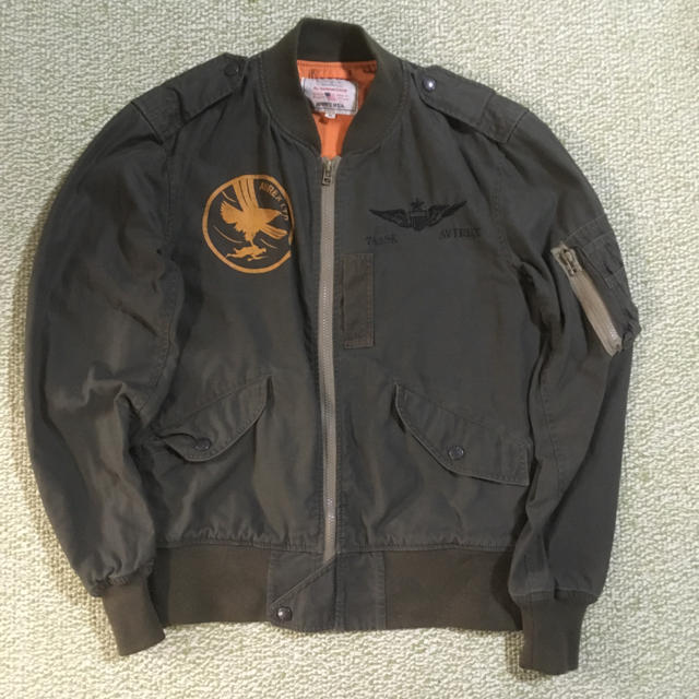 AVIREX L-2 TROOP CARRIER jkt コットン Mサイズ 即日発送 70.0%OFF