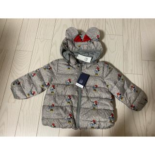 ギャップ(GAP)のGAP★ディズニーコラボ★ミニーマウス★中綿ジャケット★サイズ90★新品(ジャケット/上着)