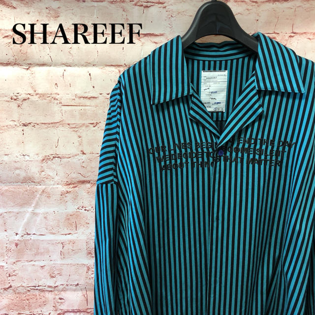 SHAREEF(シャリーフ)の【モード×韓国感】SHAREEF シャリーフ パジャマシャツ メンズのトップス(シャツ)の商品写真