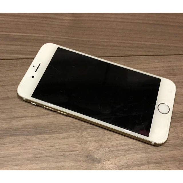公式売上 iPhone 6 Gold 64GB Softbank スマートフォン本体