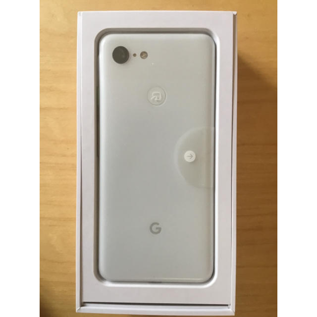 ANDROID(アンドロイド)のGoogle Pixel 3 ホワイト 64GB 制限 ◯ SIMフリー スマホ/家電/カメラのスマートフォン/携帯電話(スマートフォン本体)の商品写真